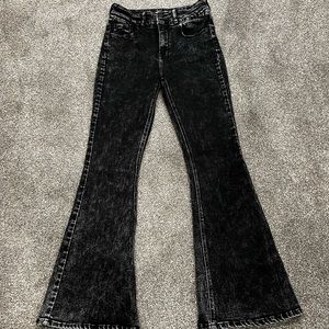 Like New Black flare Kancan Jeans